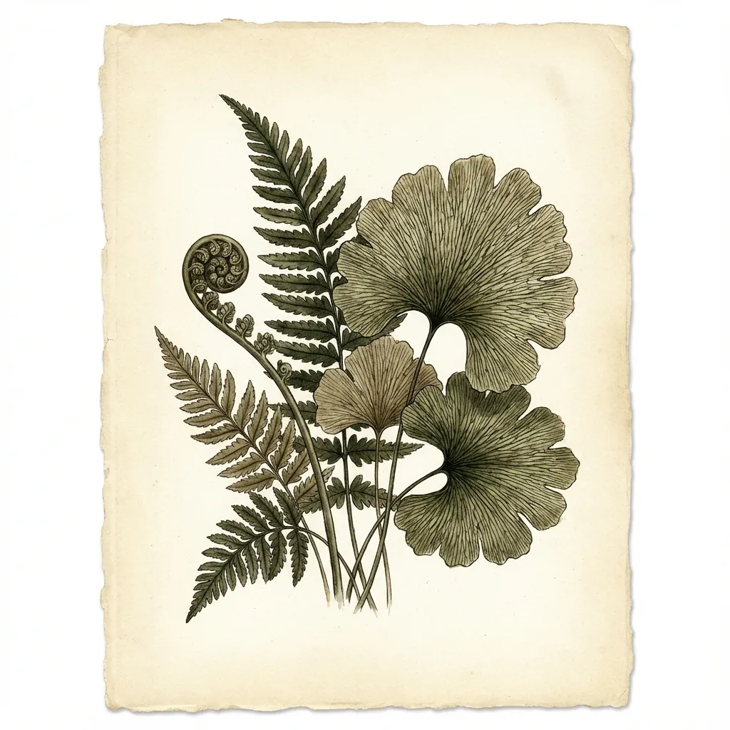 Helechos del bosque sureño