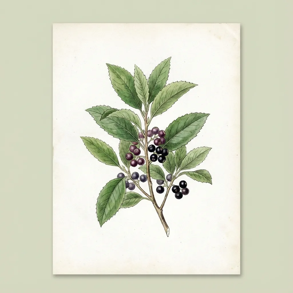 Maqui (<em>Aristotelia chilensis</em>)